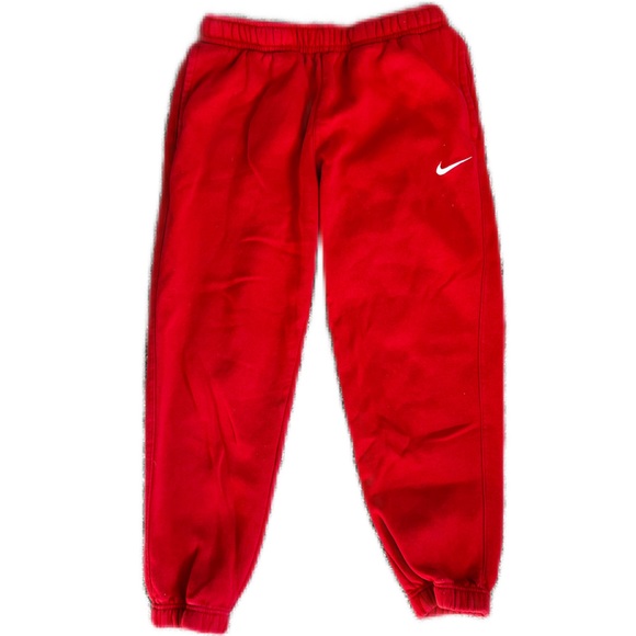 Nike Pants Red Nike Draw String Sweat Pants Size M Medium Poshmark